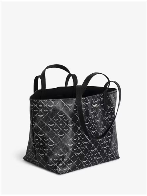 Z SHOPPER XL MONOGRAM ZADIG&VOLTAIRE | LWBA03803001 NOIR